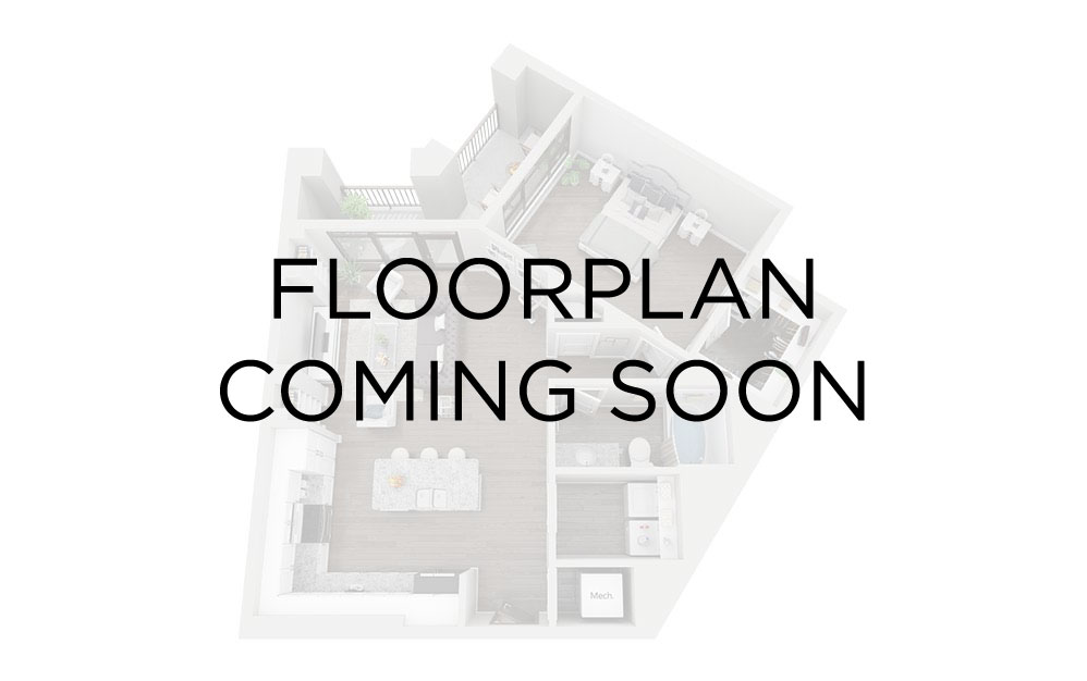 Ellington - 2 bedroom floorplan layout with 2.5 bathrooms and 1435 square feet